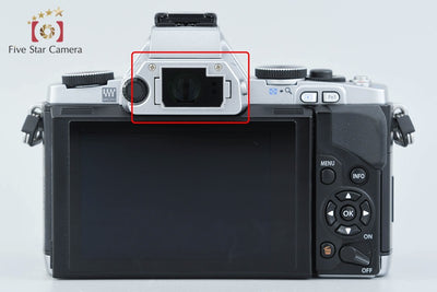 【中古】OLYMPUS オリンパス OM-D E-M5 シルバー ミラーレス一眼カメラ