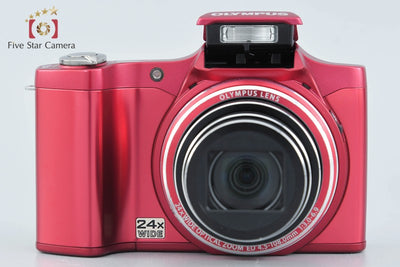 【中古】OLYMPUS オリンパス SZ-14 レッド コンパクトデジタルカメラ