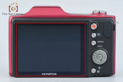 【中古】OLYMPUS オリンパス SZ-14 レッド コンパクトデジタルカメラ