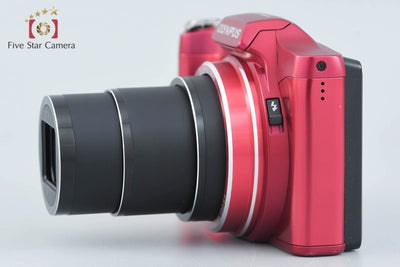 【中古】OLYMPUS オリンパス SZ-14 レッド コンパクトデジタルカメラ