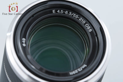 [Used] Sony E 55-210mm f/4.5-6.3 OSS SEL55210 Silver