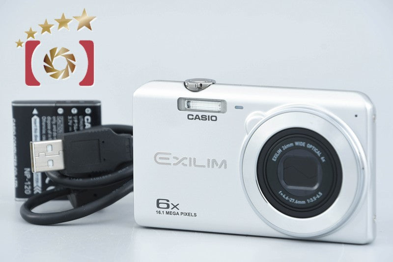 【中古】CASIO カシオ EXILIM EX-ZS27 シルバー コンパクトデジタルカメラ