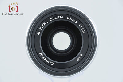 【中古】OLYMPUS オリンパス M.ZUIKO DIGITAL 25mm f/1.8 シルバー