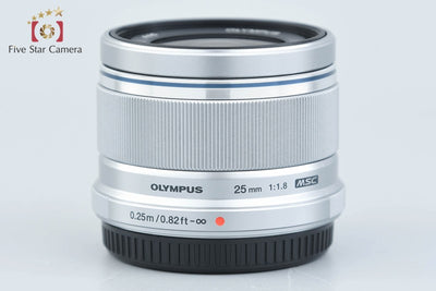 【中古】OLYMPUS オリンパス M.ZUIKO DIGITAL 25mm f/1.8 シルバー