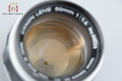 [Used] Canon 50mm f/1.4 L39 Leica Screw Mount