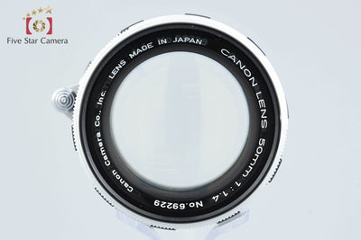 [Used] Canon 50mm f/1.4 L39 Leica Screw Mount