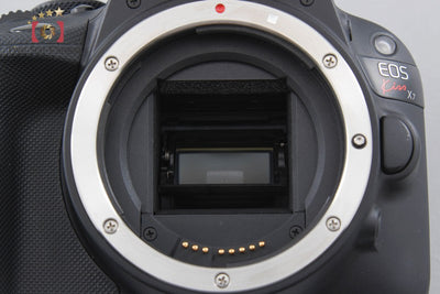 【中古】Canon キヤノン EOS Kiss X7 ダブルズームキット ブラック 元箱付き