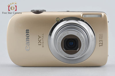 【中古】Canon キヤノン IXY Digital 510 IS ゴールド コンパクトデジタルカメラ 元箱付き