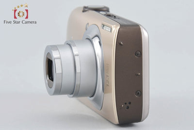 【中古】Canon キヤノン IXY Digital 510 IS ゴールド コンパクトデジタルカメラ 元箱付き