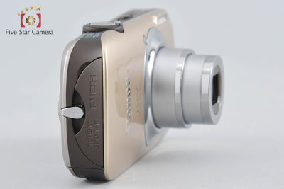 【中古】Canon キヤノン IXY Digital 510 IS ゴールド コンパクトデジタルカメラ 元箱付き