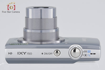 Used Canon IXY 150 Silver Compact Digital Camera with Original Box