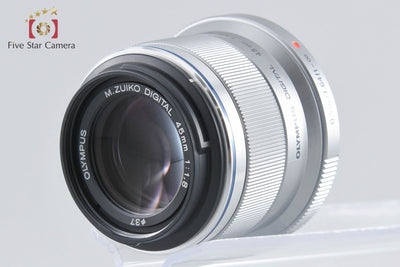 【中古】OLYMPUS オリンパス M.ZUIKO DIGITAL 45mm f/1.8 シルバー