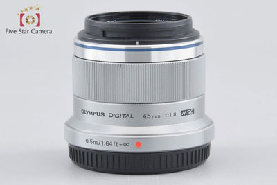 【中古】OLYMPUS オリンパス M.ZUIKO DIGITAL 45mm f/1.8 シルバー