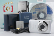 [Used] Canon IXY Digital 920 IS Silver Compact Digital Camera with Original Box
