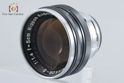 [Used] Nikon S2 Early Model + NIKKOR-S.C 50mm f/1.4