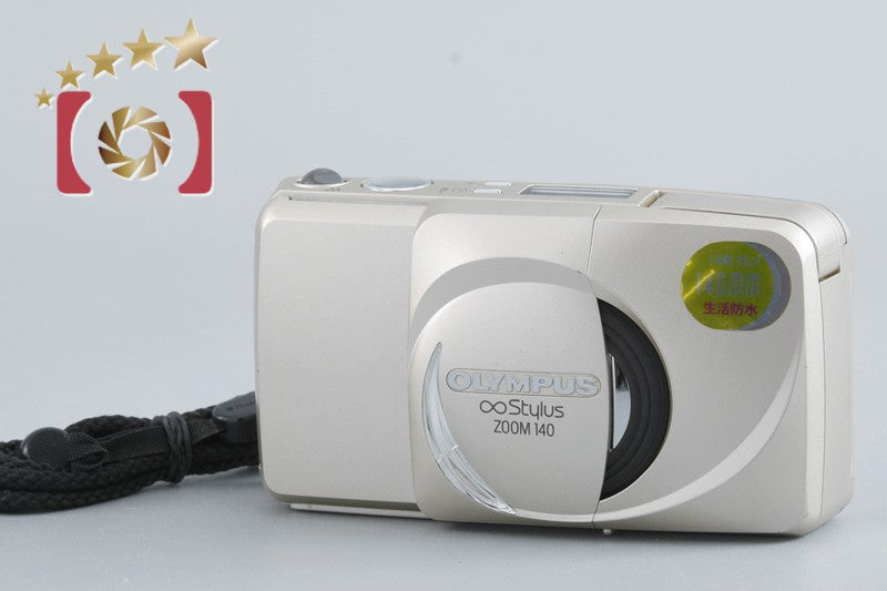 [Used] OLYMPUS Olympus ∞ STYLUS ZOOM 140 Champagne Gold Compact Film Camera