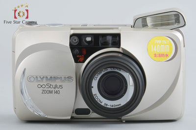 [Used] OLYMPUS Olympus ∞ STYLUS ZOOM 140 Champagne Gold Compact Film Camera