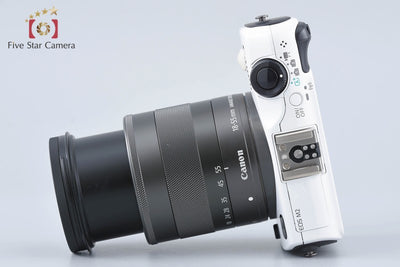 [Used] Canon EOS M2 EF-M 18-55 IS STM Lens Kit White