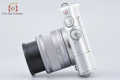 [Used] Canon EOS M100 EF-M 15-45 IS STM Lens Kit White