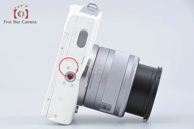 [Used] Canon EOS M100 EF-M 15-45 IS STM Lens Kit White