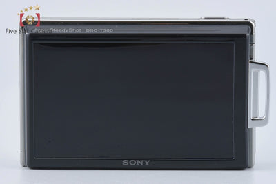 Used: SONY Cyber-Shot DSC-T300 Silver Digital Still Camera