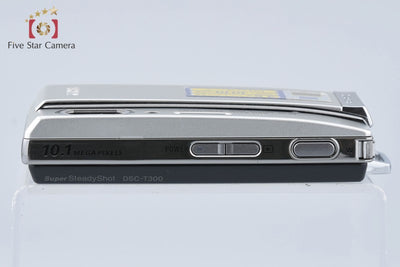 Used: SONY Cyber-Shot DSC-T300 Silver Digital Still Camera