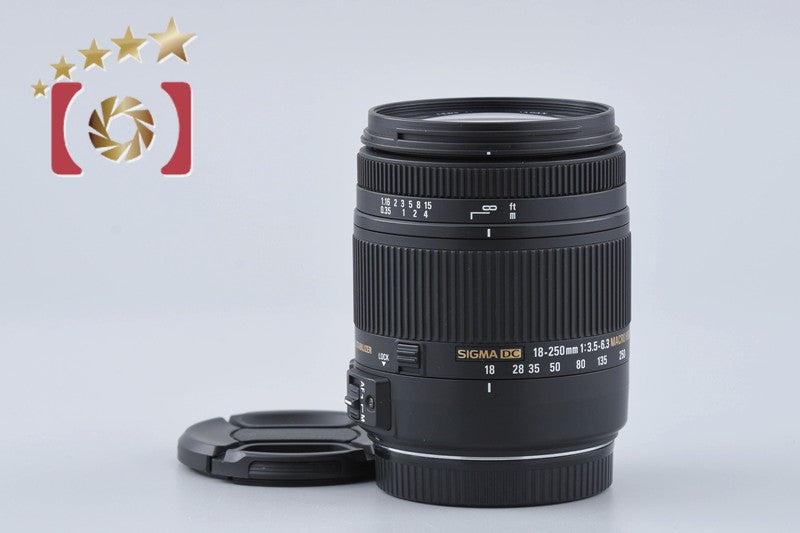 【中古】SIGMA シグマ 18-250mm f/3.5-6.3 DC MACRO OS HSM キヤノン用