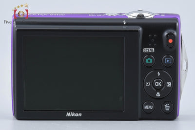 【中古】Nikon ニコン COOLPIX S5100 ライトパープル コンパクトデジタルカメラ