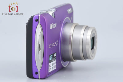 【中古】Nikon ニコン COOLPIX S5100 ライトパープル コンパクトデジタルカメラ