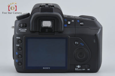 [Used] SONY α200 DSLR-A200 Double Zoom Lens Kit Black