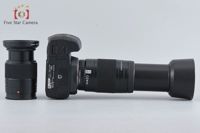 [Used] SONY α200 DSLR-A200 Double Zoom Lens Kit Black