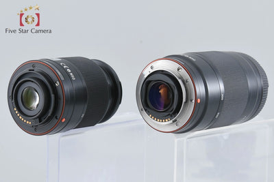 [Used] SONY α200 DSLR-A200 Double Zoom Lens Kit Black