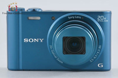 [Used] SONY Sony Cyber-shot DSC-WX300 Blue Compact Digital Camera Multi-Language Support