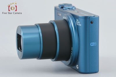 [Used] SONY Sony Cyber-shot DSC-WX300 Blue Compact Digital Camera Multi-Language Support