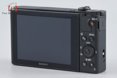 [Used] Sony Cyber-shot DSC-WX500 Black Digital Still Camera Multi-language support