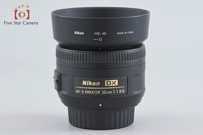[Used] Nikon AF-S DX NIKKOR 35mm f/1.8 G with Original Box