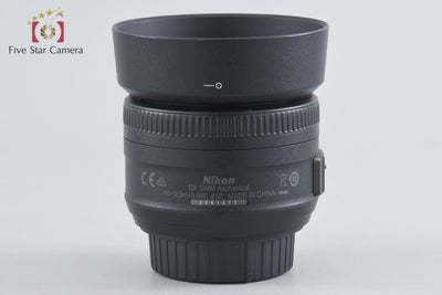 [Used] Nikon AF-S DX NIKKOR 35mm f/1.8 G with Original Box