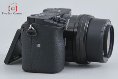 【中古】SONY ソニー α6400 ILCE-6400L ブラック パワーズームレンズキット シャッター回数僅少