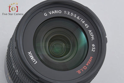 【中古】Panasonic パナソニック LUMIX G VARIO 14-45mm f/3.5-5.6 ASPH. MEGA O.I.S. H-FS014045