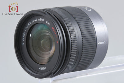【中古】Panasonic パナソニック LUMIX G VARIO 14-45mm f/3.5-5.6 ASPH. MEGA O.I.S. H-FS014045