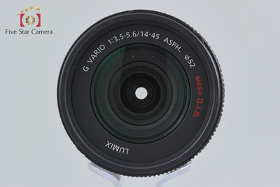 【中古】Panasonic パナソニック LUMIX G VARIO 14-45mm f/3.5-5.6 ASPH. MEGA O.I.S. H-FS014045