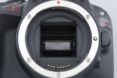 [Used] Canon EOS Kiss X7 Double Zoom Kit Black