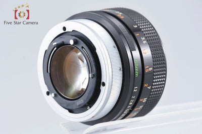 【中古】Canon キヤノン FD 55mm f/1.2 S.S.C.