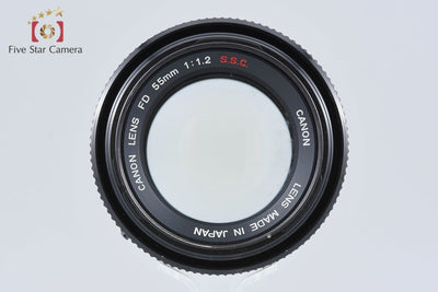 【中古】Canon キヤノン FD 55mm f/1.2 S.S.C.