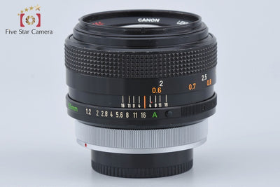 【中古】Canon キヤノン FD 55mm f/1.2 S.S.C.