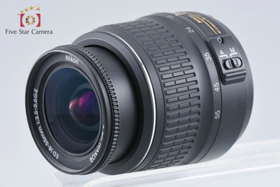Used: Nikon AF-S DX NIKKOR 18-55mm f/3.5-5.6 G II ED
