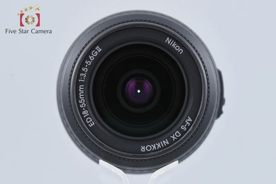 Used: Nikon AF-S DX NIKKOR 18-55mm f/3.5-5.6 G II ED