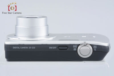 [Used] CASIO EXILIM EX-Z33 Silver Compact Digital Camera