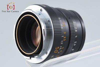 [Used] Leica SUMMICRON-M 50mm f/2 E39 3rd Generation Black