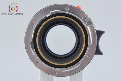 [Used] Leica SUMMICRON-M 50mm f/2 E39 3rd Generation Black